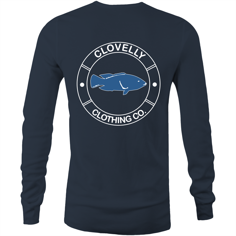 Cloey Lifesaver Print Tee - Long Sleeve Mens
