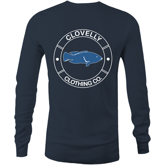 Cloey Lifesaver Print Tee - Long Sleeve Mens