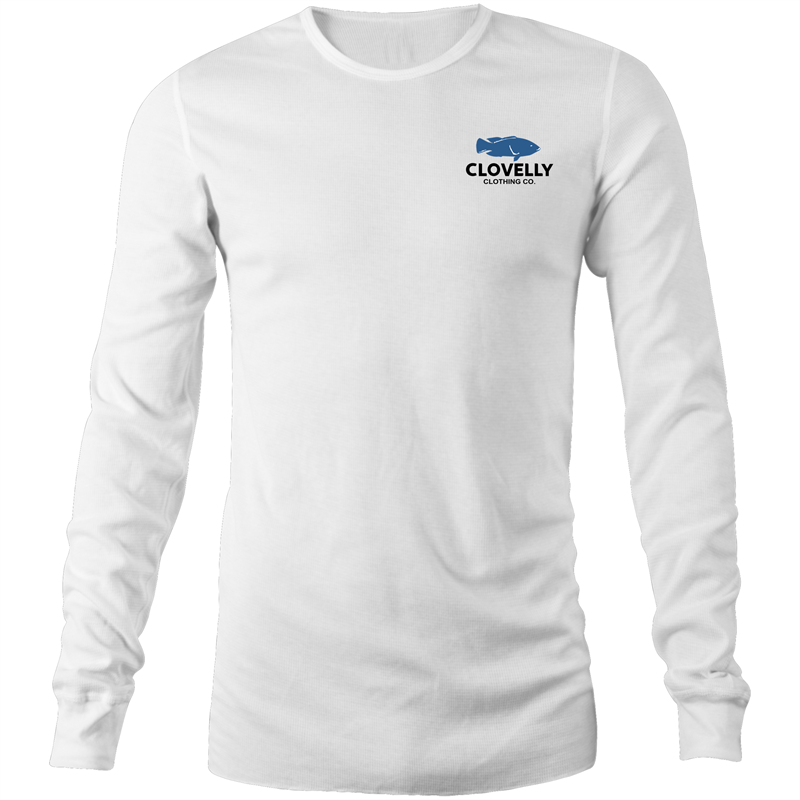 Cloey Lifesaver Print Tee - Long Sleeve Mens