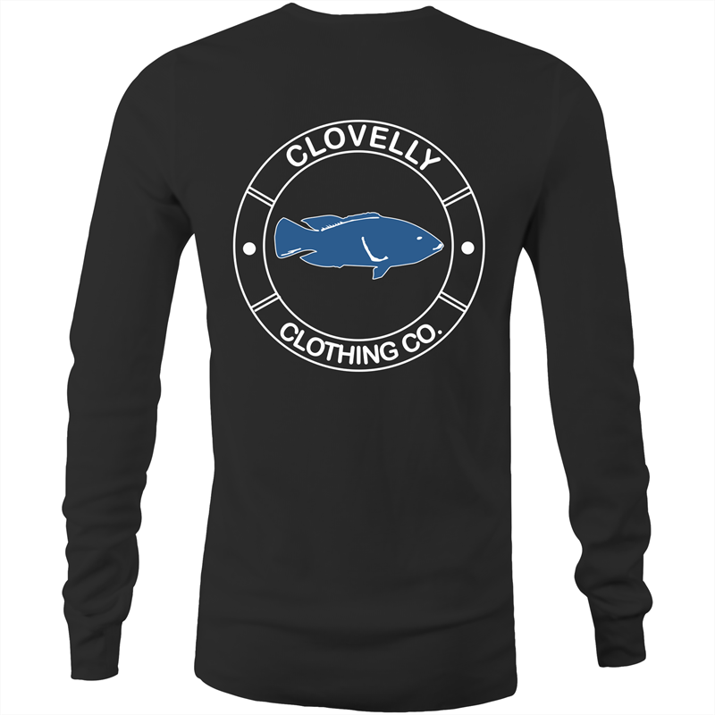 Cloey Lifesaver Print Tee - Long Sleeve Mens