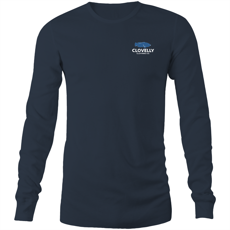 Cloey Lifesaver Print Tee - Long Sleeve Mens