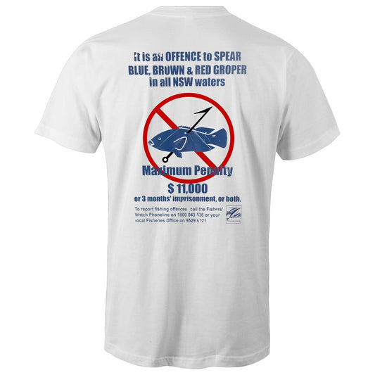 Save The Groper Print Tee