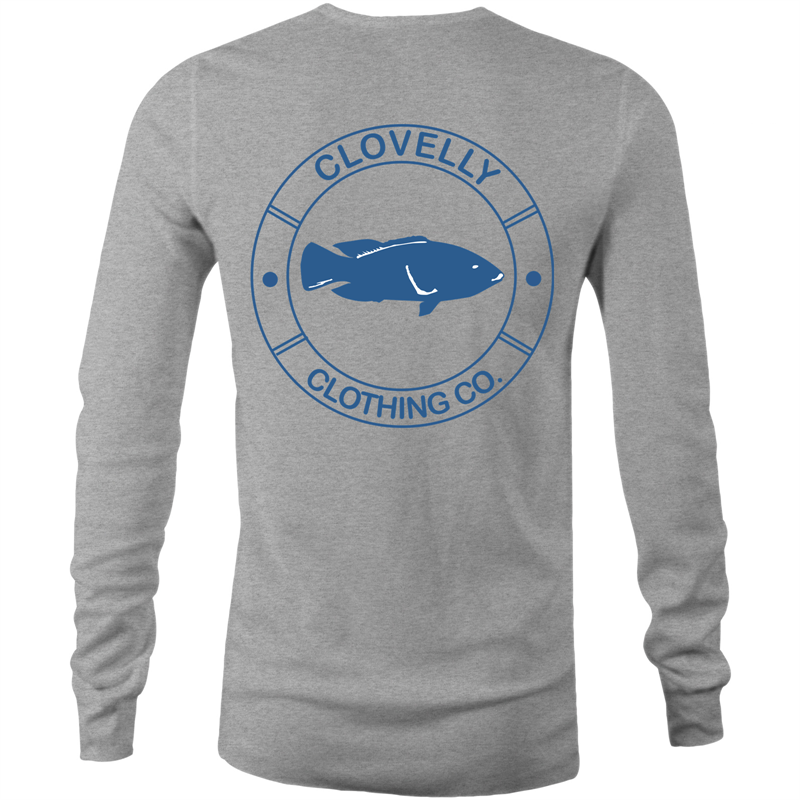 Cloey Lifesaver Print Tee - Long Sleeve Mens